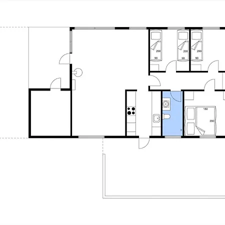 6836 - Fjeldvej 14 بيت للعطل إلينغه